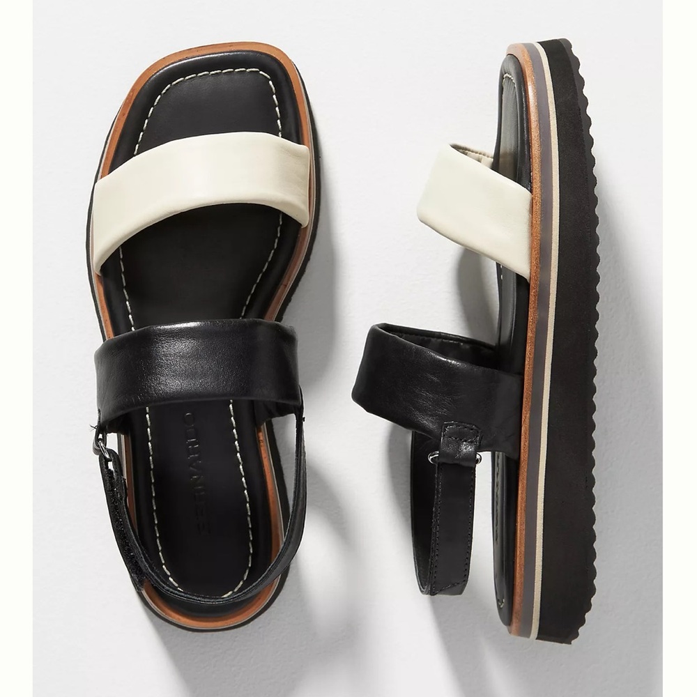 New - Anthropologie - Bernardo Amber Stompy Sandals - Size 7.5